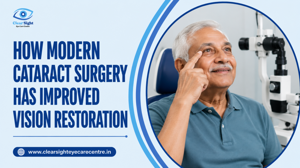 How Modern Cataract Surgery Has Improved Vision Restoration